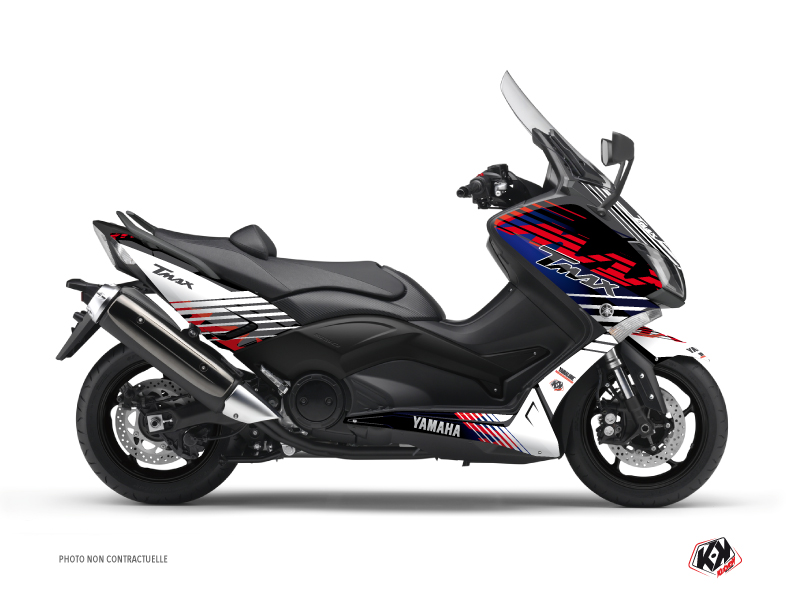 Kit Déco Maxiscooter Flow Yamaha TMAX 530 Rouge