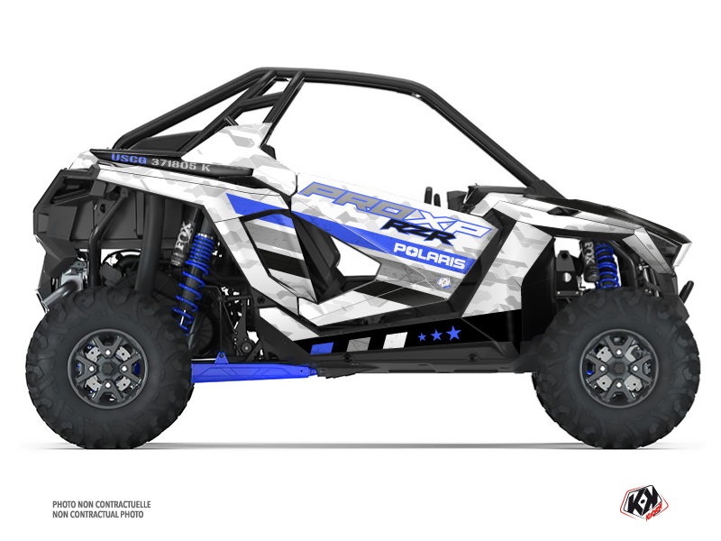 Kit Déco SSV Force Polaris RZR PRO XP Bleu