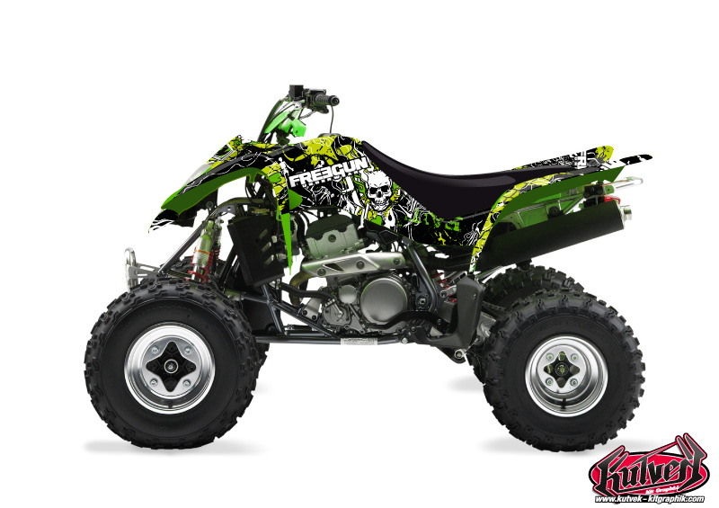 Kawasaki 400 KFX ATV Freegun Graphic Kit