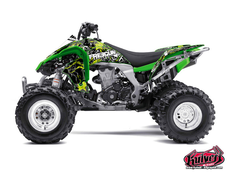 Kawasaki 450 KFX ATV Freegun Graphic Kit