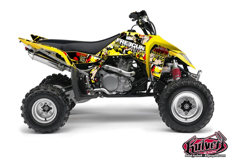 Suzuki 450 LTR ATV Freegun Graphic Kit