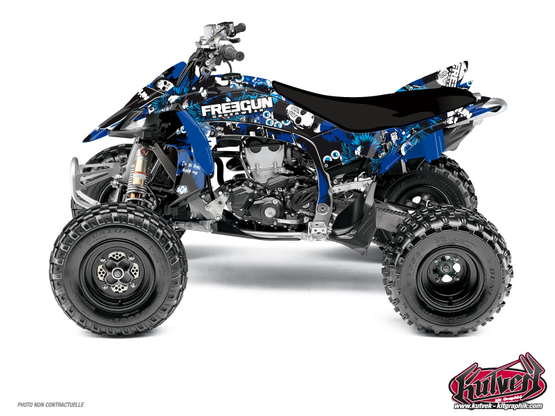 Kit Déco Quad Freegun Yamaha 450 YFZ R Bleu