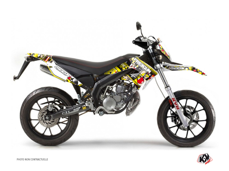 Derbi Xtreme 50cc Freegun Freegunman Graphic Kit