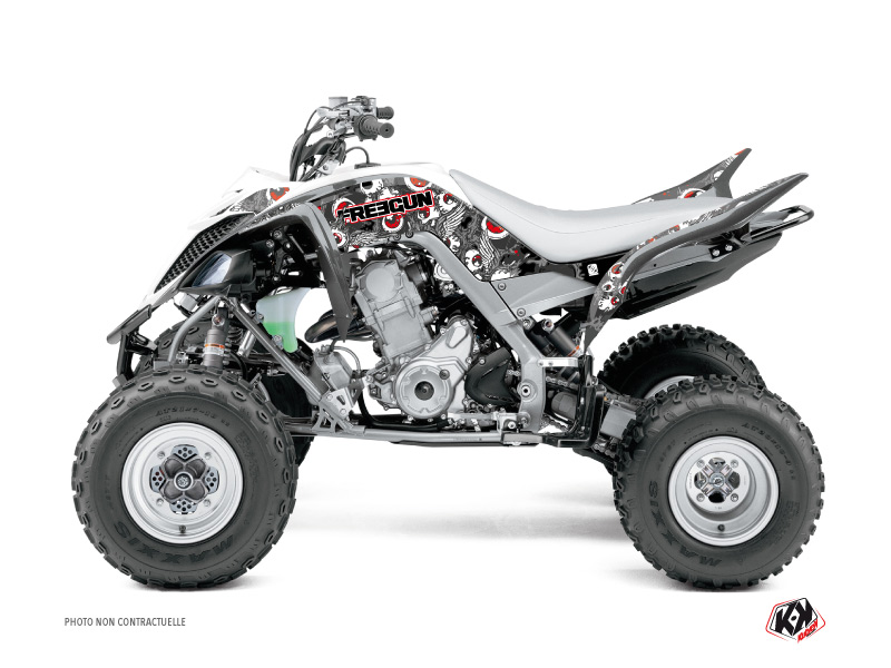 Kit Déco Quad Freegun Eyed Yamaha 660 Raptor Rouge