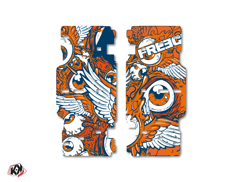 Kit Déco Grilles de radiateur Freegun KTM SX-SXF 2015 Orange