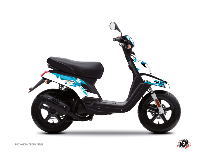 Yamaha BWS Scooter Fun Graphic Kit Blue