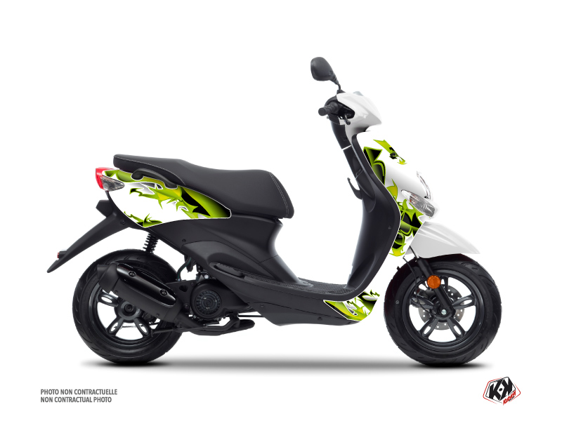 MBK Ovetto Scooter Fun Graphic Kit Green
