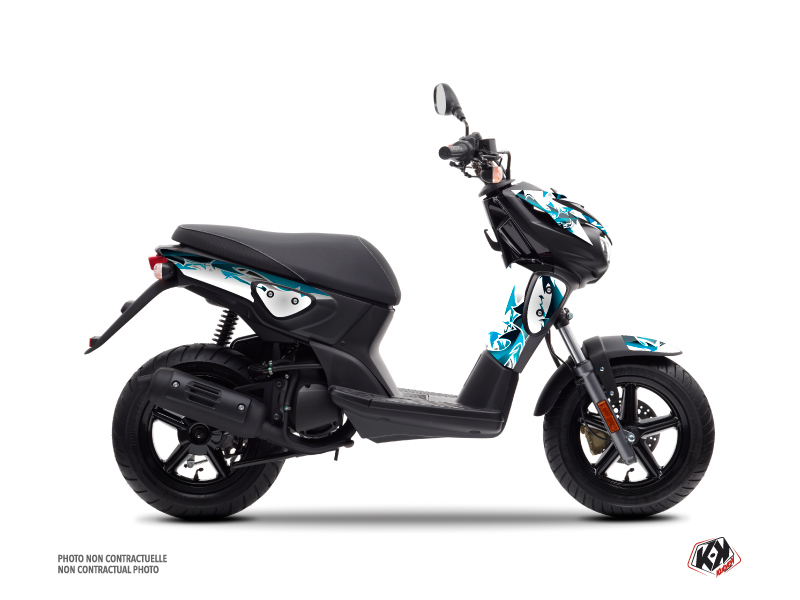 Kit Déco Scooter Fun MBK Stunt Bleu