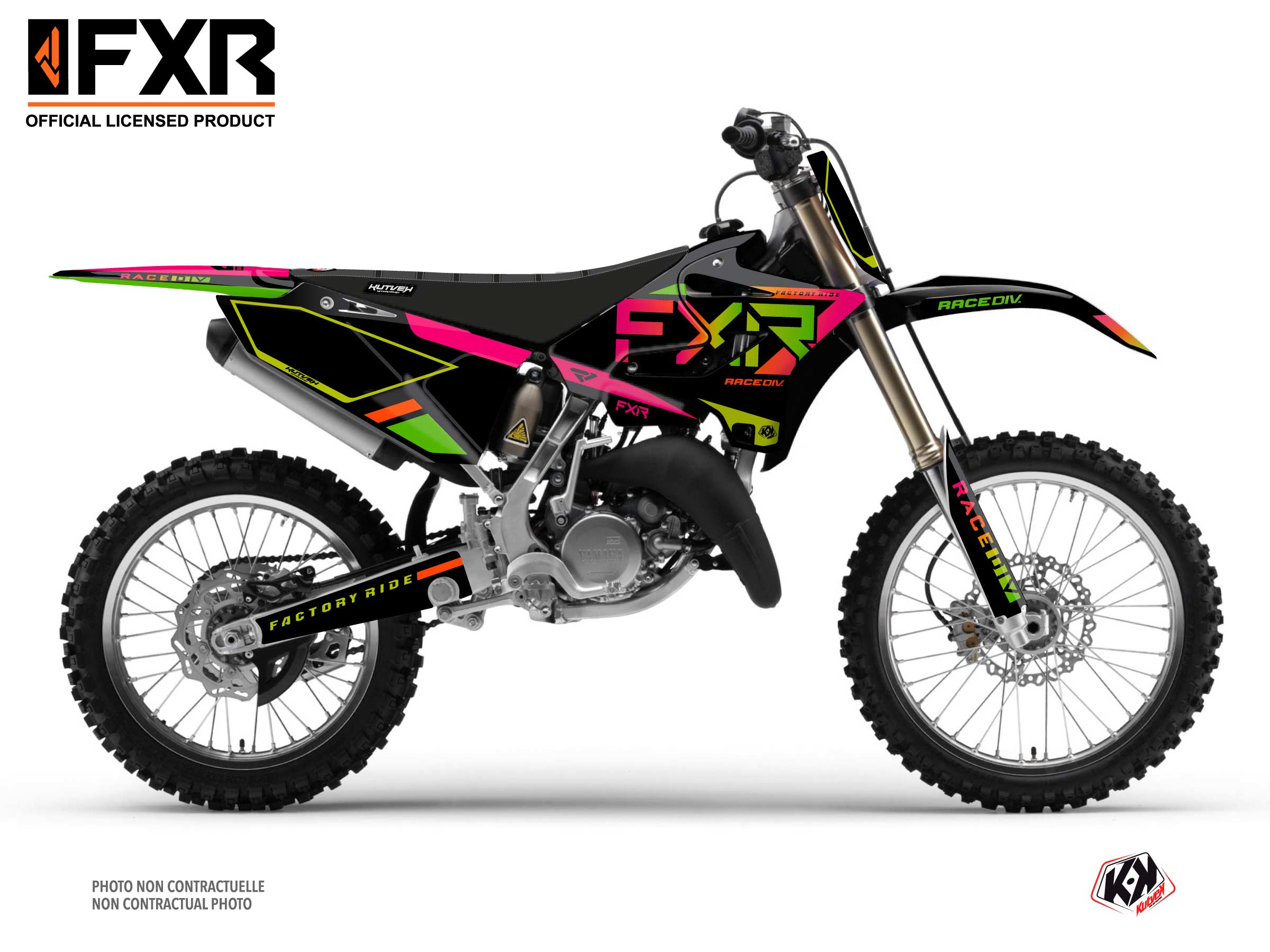 Yamaha 125 YZ Dirt Bike FXR N2 Graphic Kit Colors