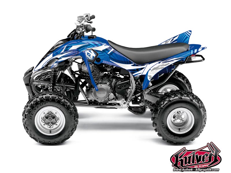 Kit Déco Quad Graff Yamaha 350 Raptor Bleu