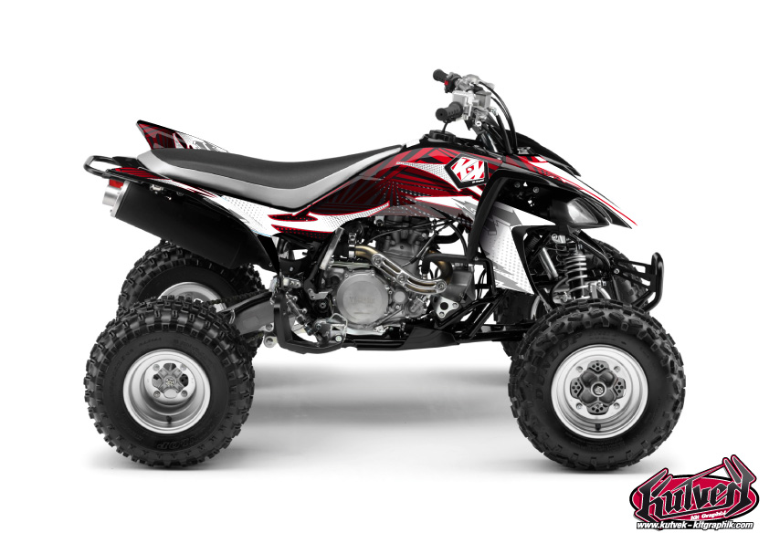 Yamaha 450 YFZ ATV Graff Graphic Kit Red