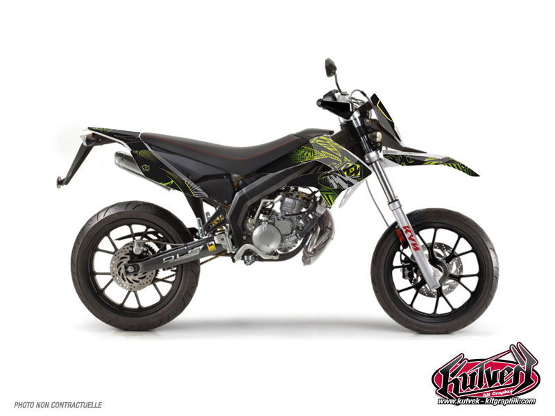 Kit Déco 50cc Graff Derbi Xtreme Vert