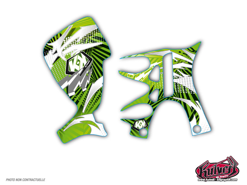 Stickers Bottes SIDI Dirt Bike Graff Graphic Kit Green