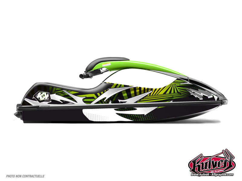 Kawasaki SXR 800 Jet-Ski Graff Graphic Kit Black