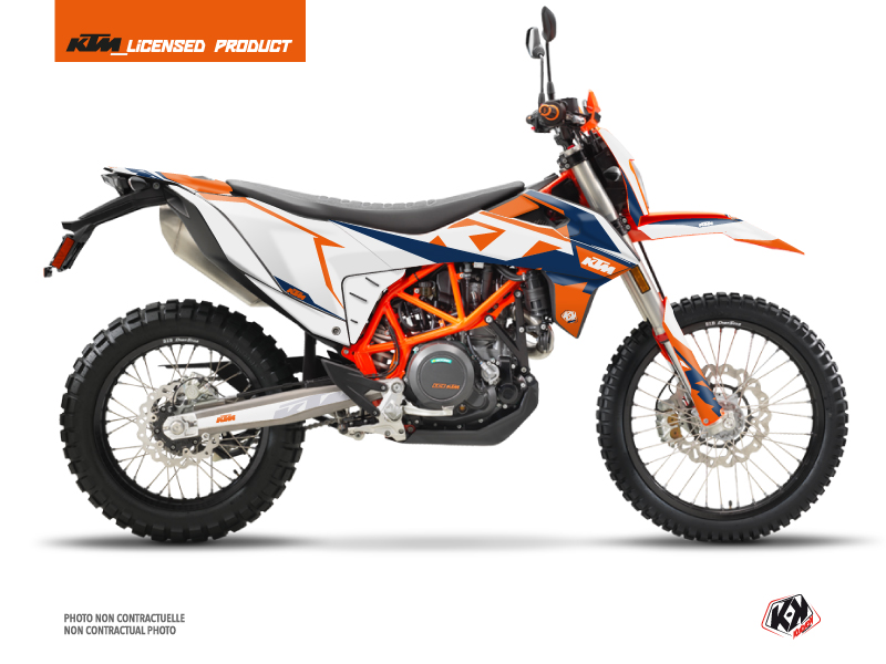 Kit Déco Moto Gravity KTM 690 ENDURO R Bleu