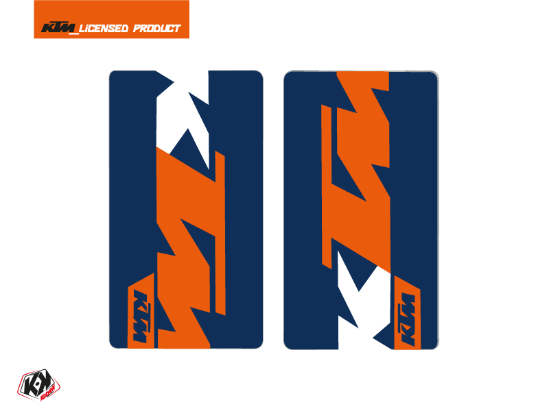 Graphic Kit Fork protection stickers Gravity Dirt Bike KTM SX-SXF EXC-EXCF Blue