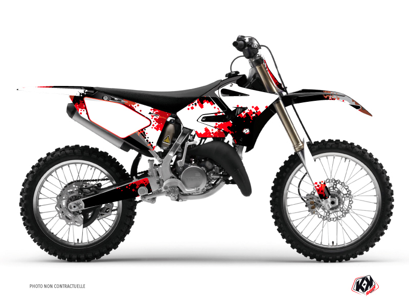 Yamaha 250 YZ Dirt Bike Hangtown Graphic Kit Red