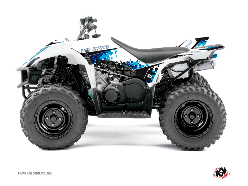 Kit Déco Quad Hangtown Yamaha 350-450 Wolverine Bleu