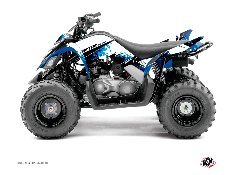 Yamaha 90 Raptor ATV Hangtown Graphic Kit Blue