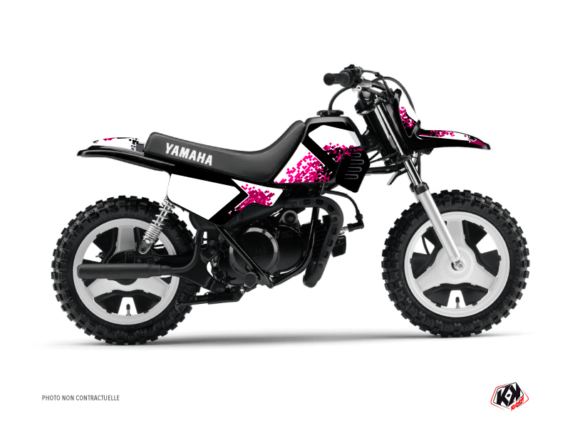 Yamaha PW 50 Dirt Bike Hangtown Graphic Kit Pink