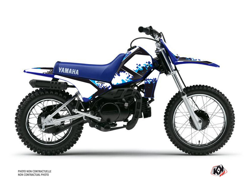 Yamaha PW 80 Dirt Bike Hangtown Graphic Kit Blue