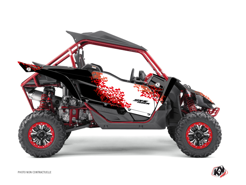 Yamaha YXZ 1000 R UTV Hangtown Graphic Kit Red