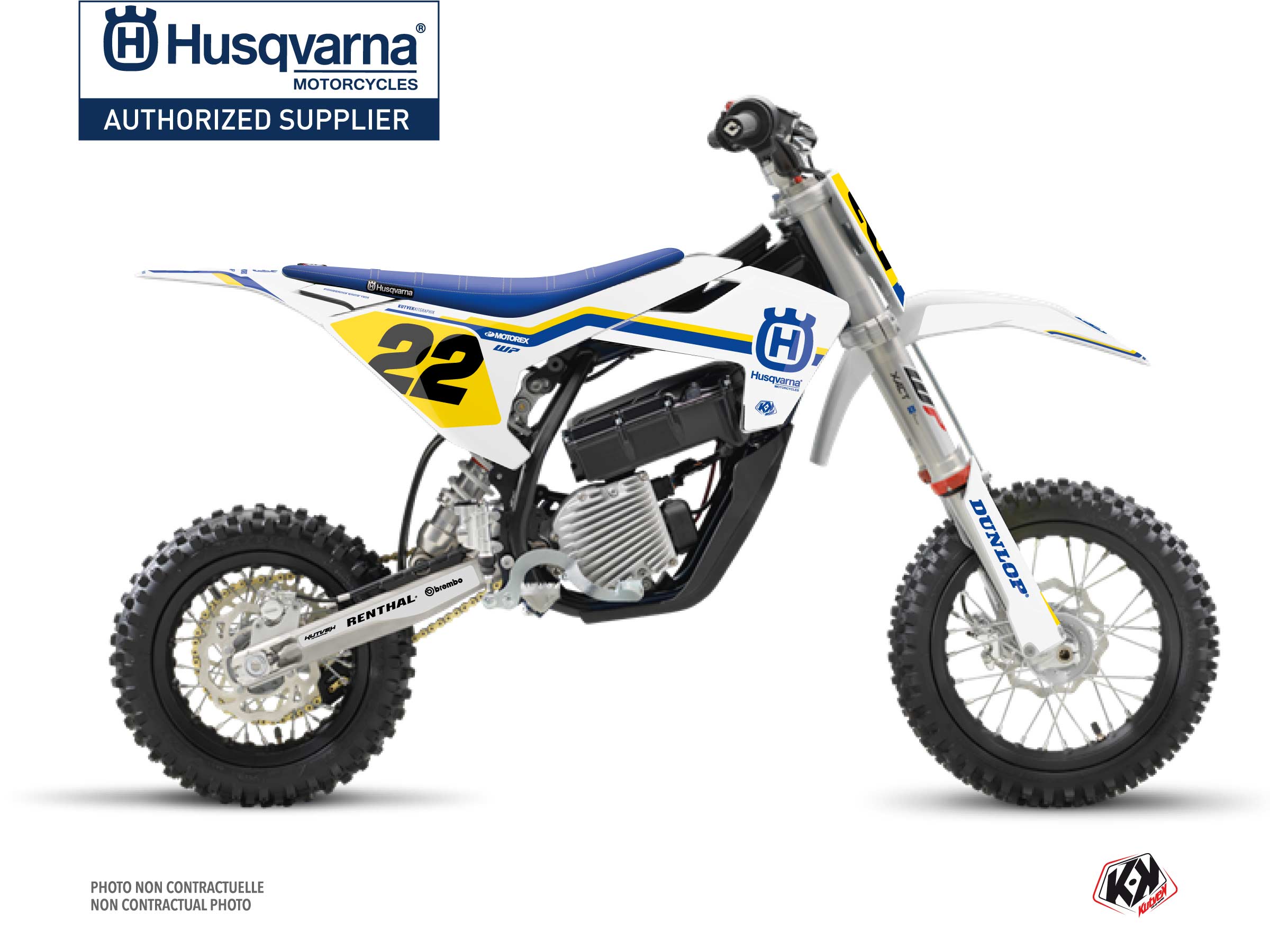 Husqvarna Ee 5 Dirt Bike Heritage K23 Graphic Kit