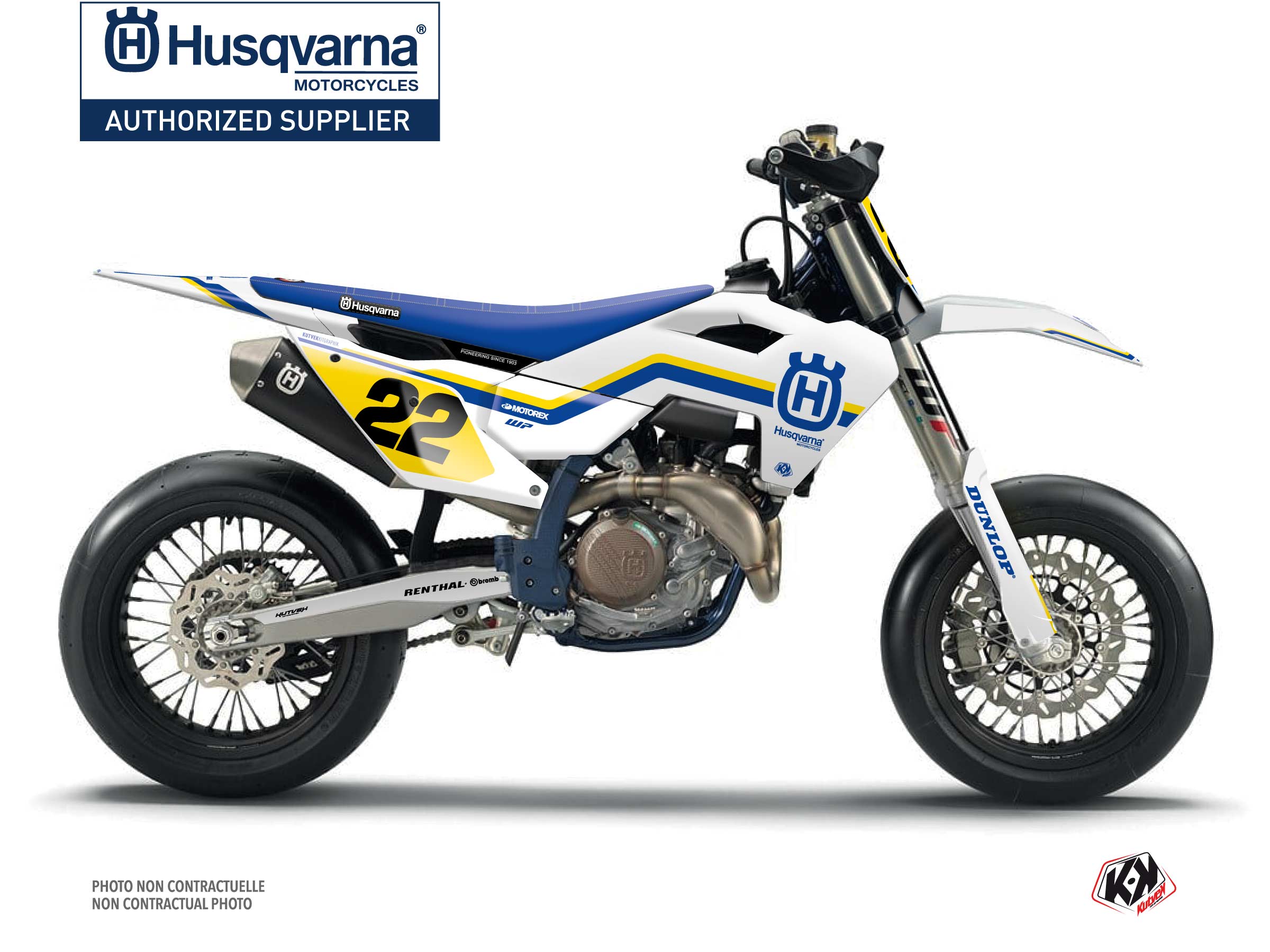 Husqvarna Fs 450 Dirt Bike Heritage K23 Graphic Kit