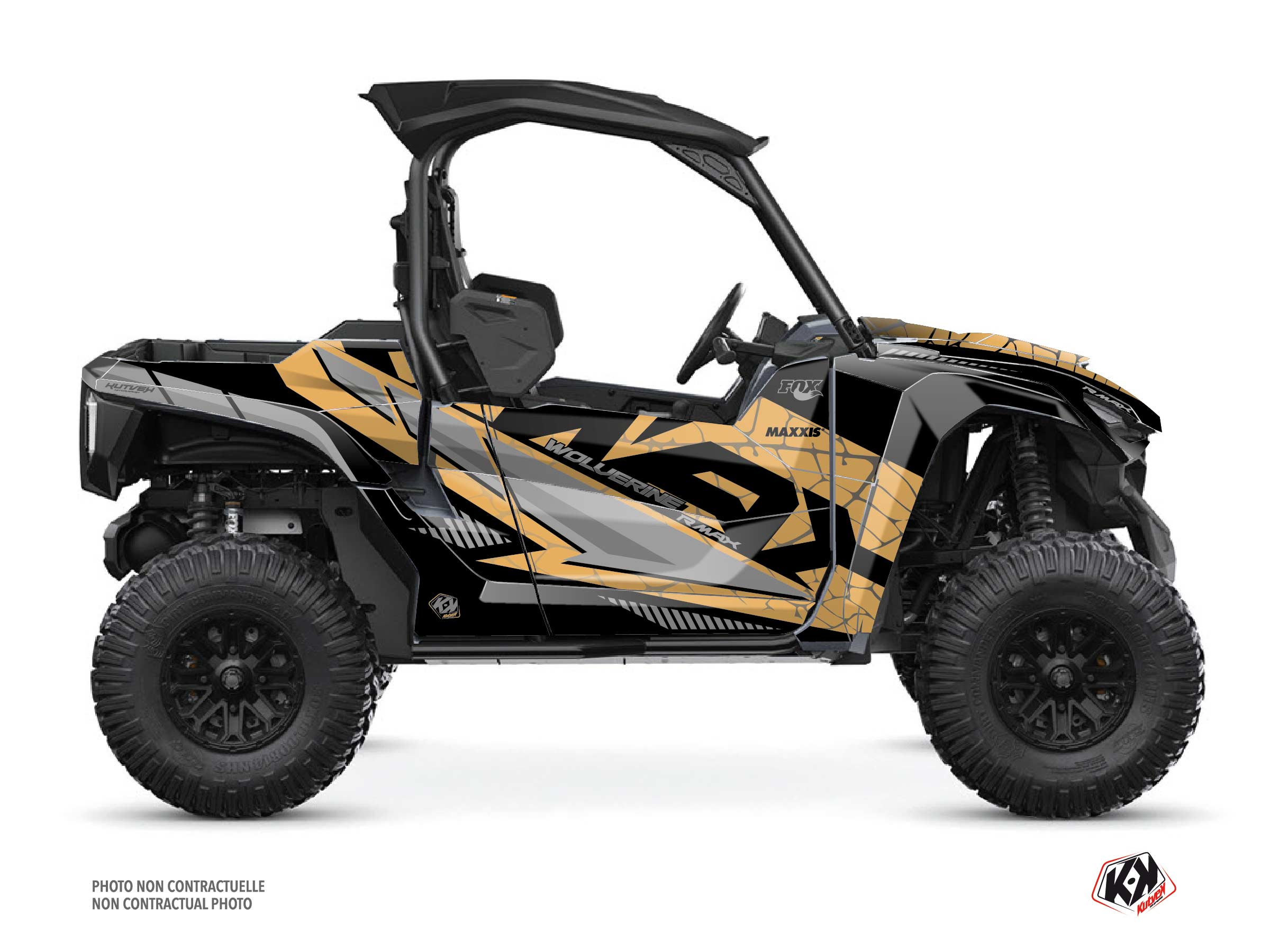 Yamaha Wolverine RMAX UTV Kaiman Graphic Kit SAND