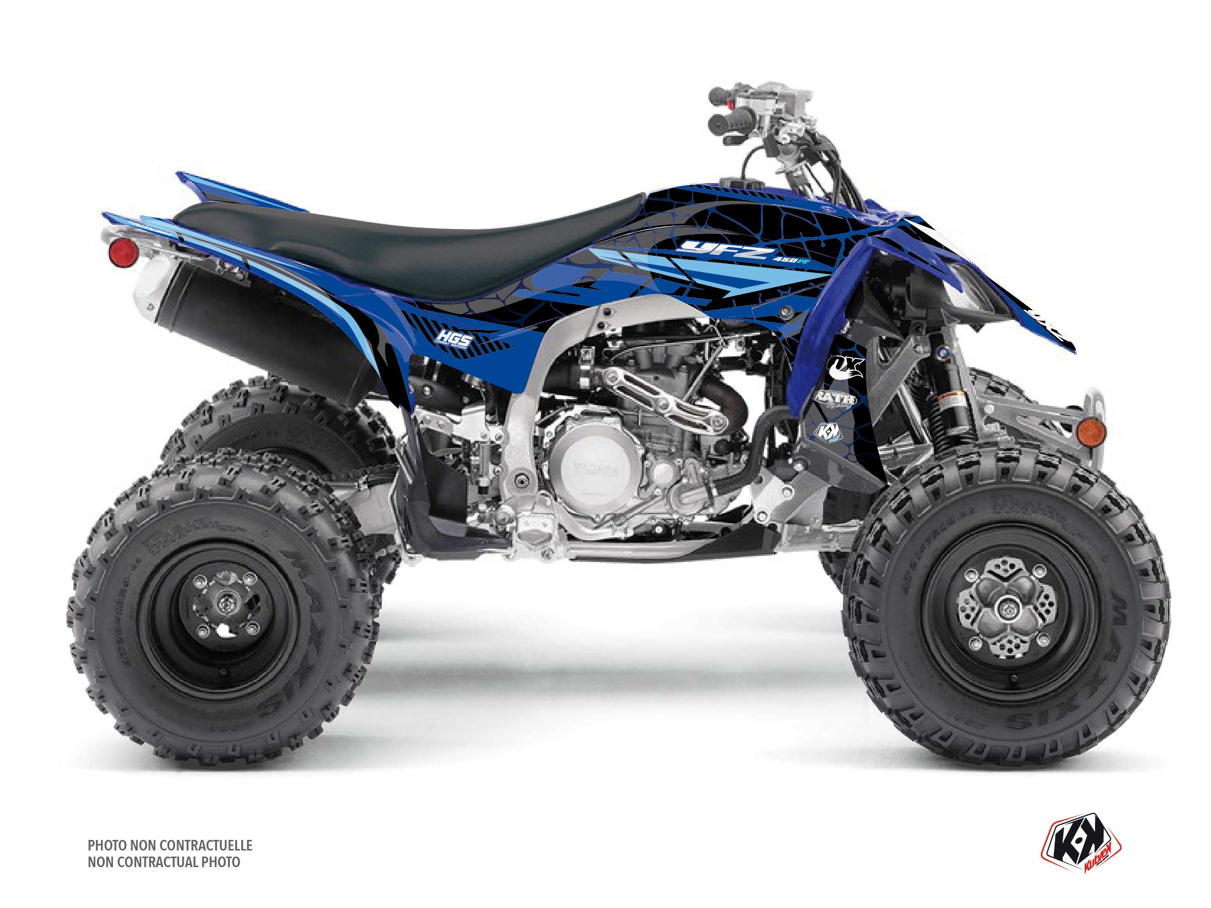 Yamaha 450 YFZ R ATV Kaiman Graphic Kit Blue