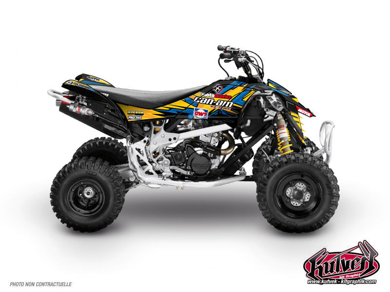 Can Am DS 450 ATV Replica Jérémie Warnia Graphic Kit 2011