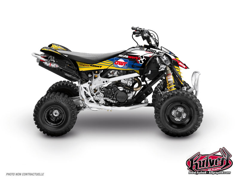 Can Am DS 450 ATV Replica Jérémie Warnia Graphic Kit 2012