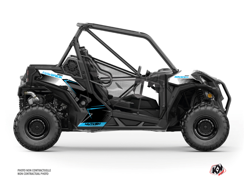 Can Am Maverick Trail UTV Kallin Graphic Kit White Blue