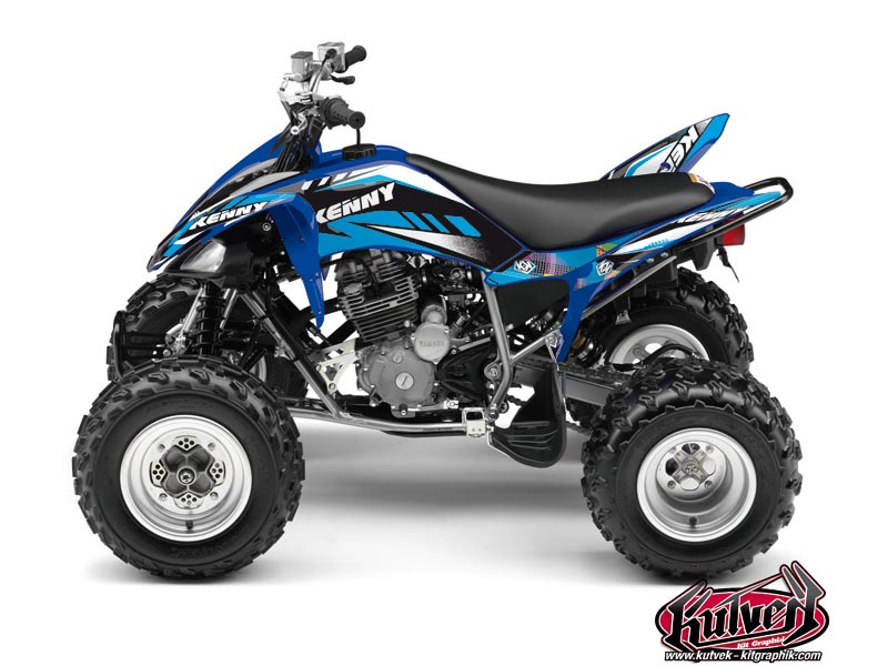 Kit Déco Quad Kenny Yamaha 250 Raptor Bleu