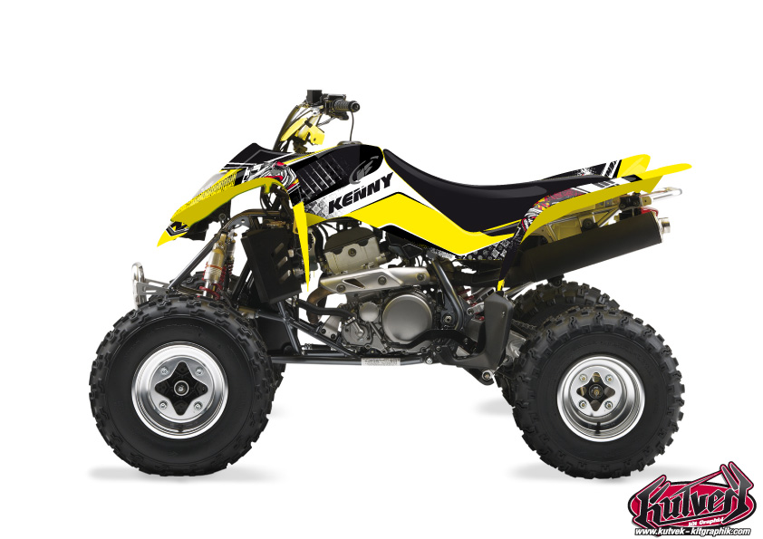 Suzuki 400 LTZ ATV Kenny Graphic Kit