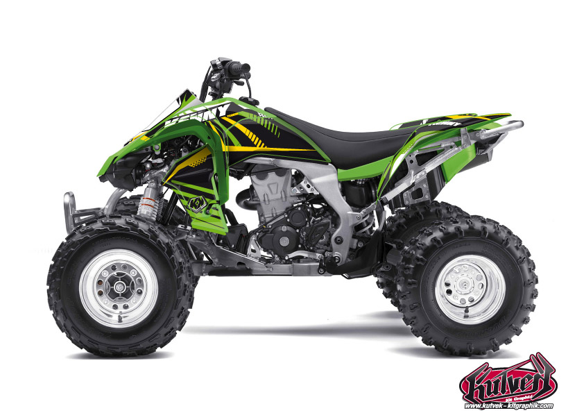 Kawasaki 450 KFX ATV Kenny Graphic Kit