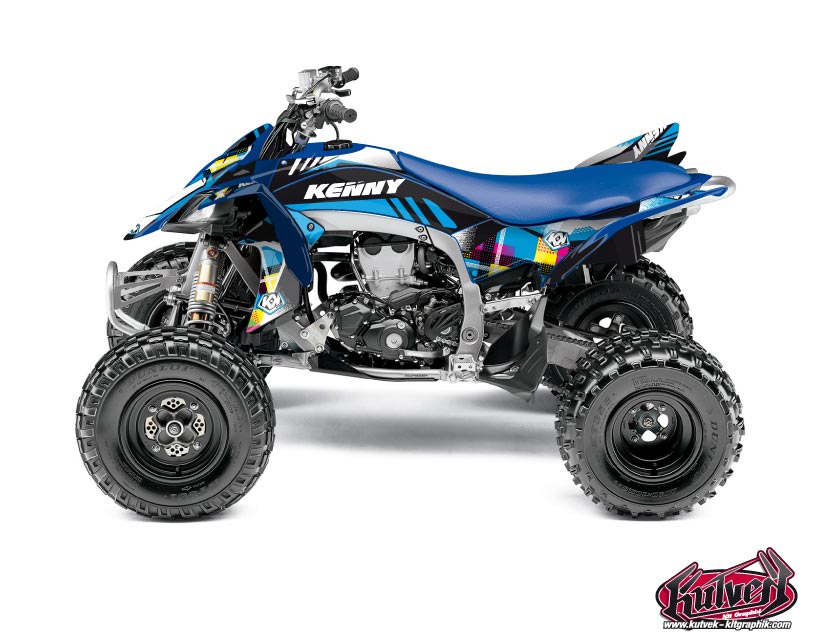 Yamaha 450 YFZ R ATV Kenny Graphic Kit Blue