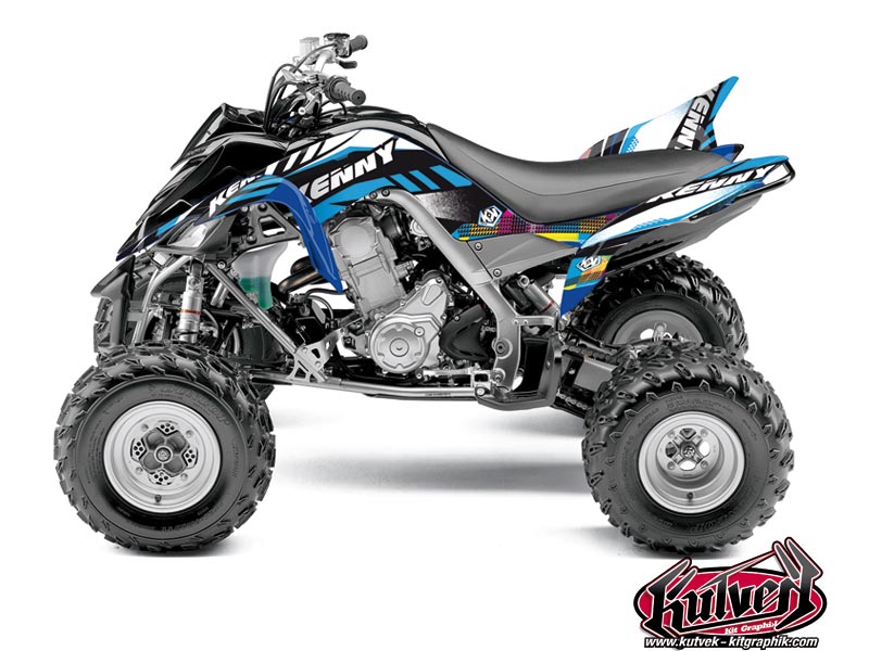 Kit Déco Quad Kenny Yamaha 700 Raptor Bleu