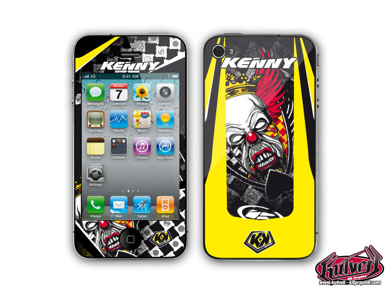 KUTVEK Stickers iPhone Accessories KENNY Graphic kit 