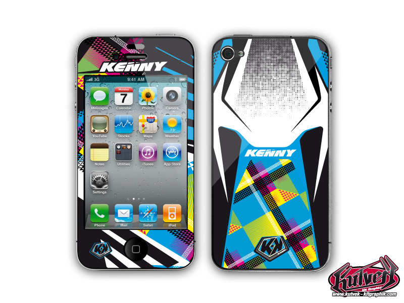 KUTVEK Stickers iPhone Accessories KENNY Graphic kit 