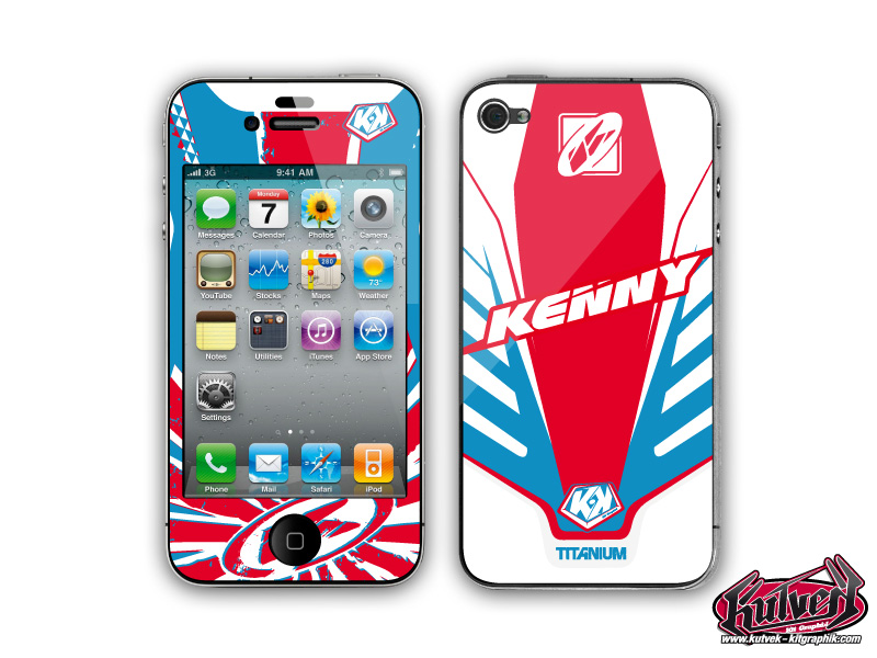 KUTVEK Stickers iPhone Accessories KENNY Graphic kit 