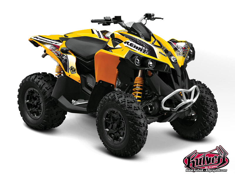 Can Am Renegade ATV Kenny Graphic Kit