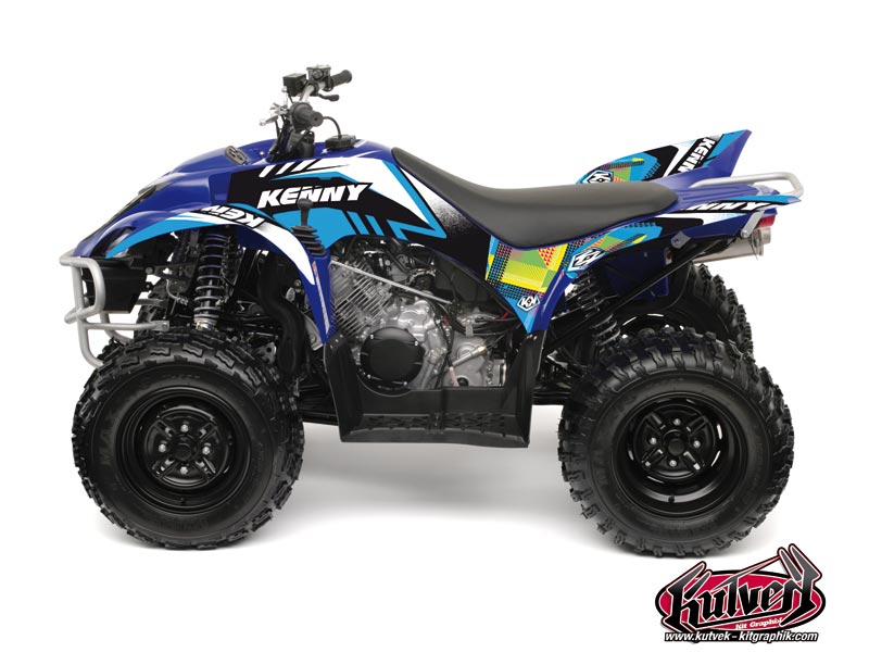 Kit Déco Quad Kenny Yamaha 350-450 Wolverine Bleu