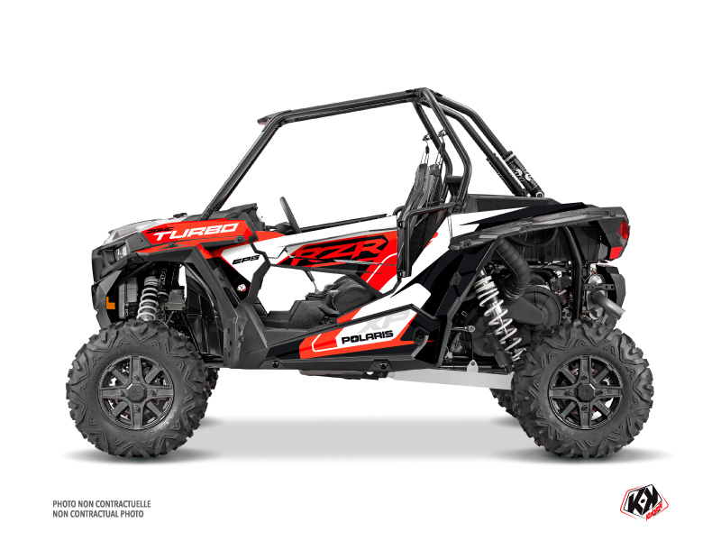 Kit Déco SSV Key Polaris RZR 1000 Turbo Rouge