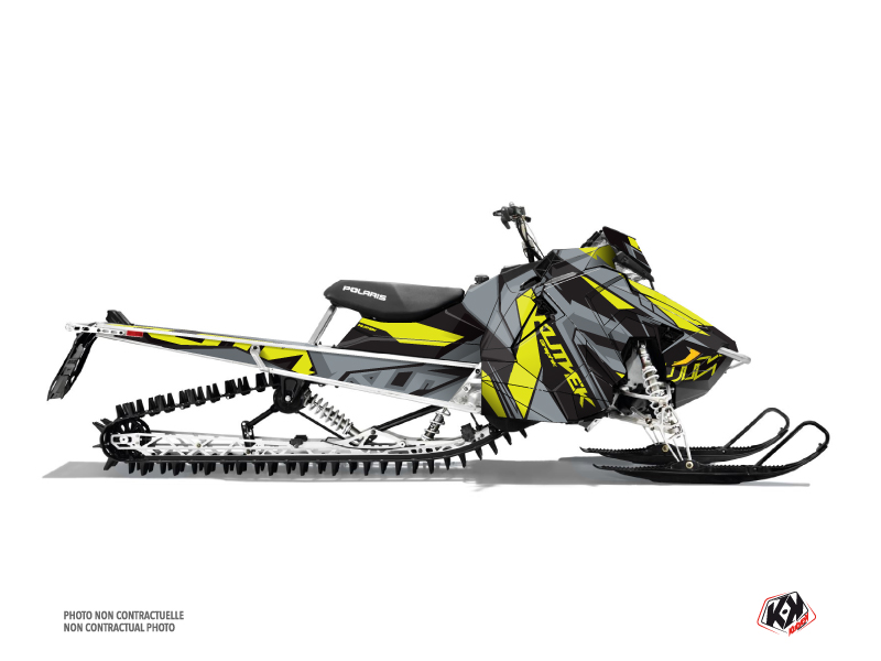 Kit Déco Motoneige Klimb Polaris Axys Jaune