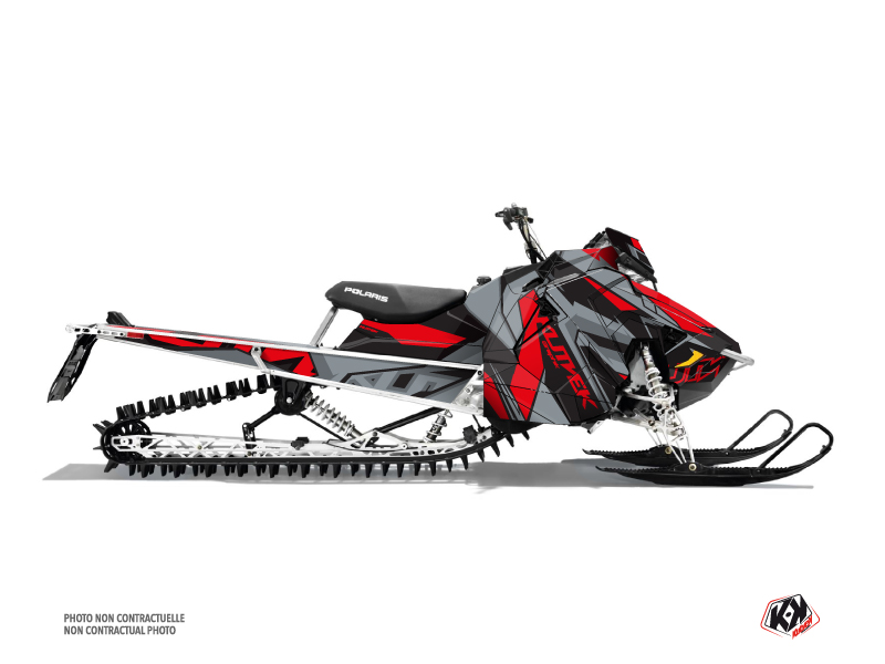 Polaris Axys Snowmobile Klimb Graphic Kit Red
