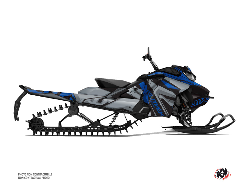 Skidoo Gen 4 Snowmobile Klimb Graphic Kit Blue