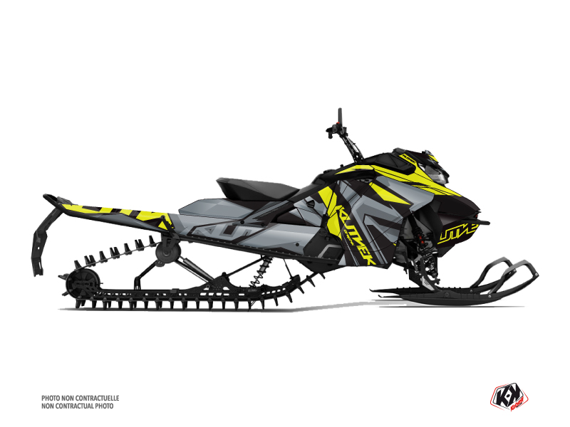 Kit Déco Motoneige Klimb Skidoo Gen 4 Jaune