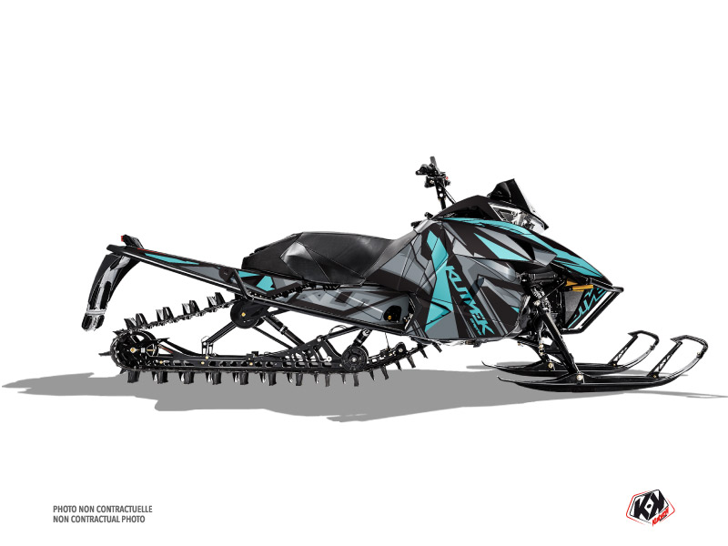 Kit Déco Motoneige Klimb Arctic Cat Pro Climb Cyan