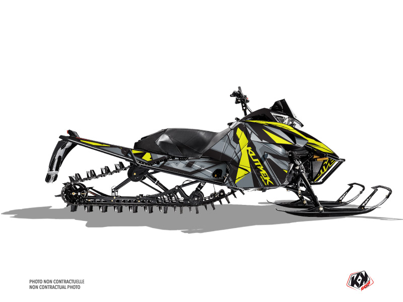 Kit Déco Motoneige Klimb Arctic Cat Pro Climb Jaune